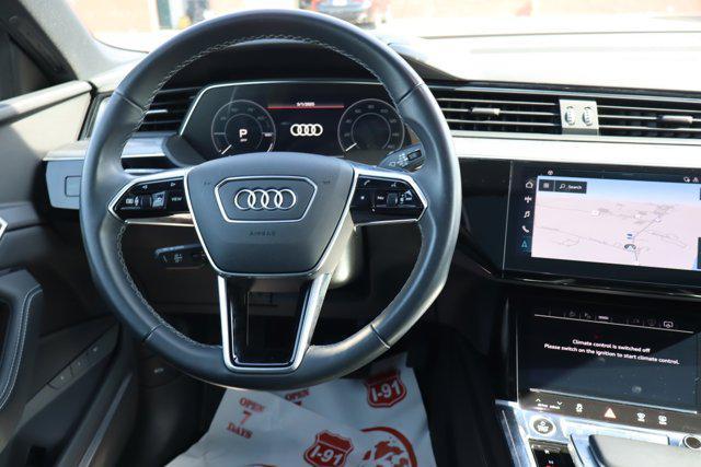 used 2024 Audi Q8 e-tron car, priced at $48,995