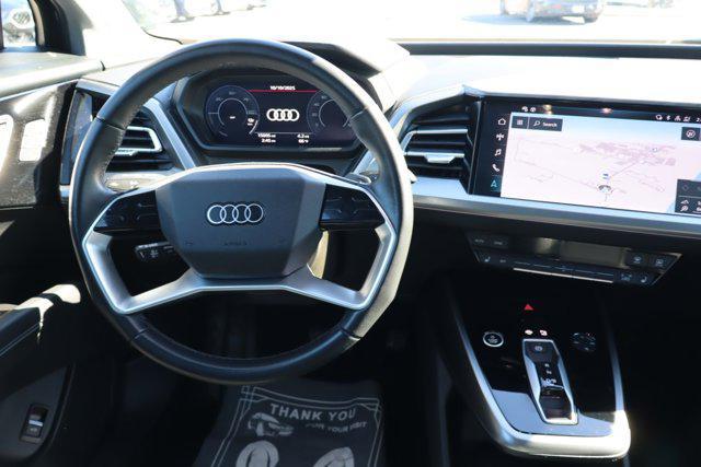 used 2024 Audi Q4 e-tron car, priced at $31,700