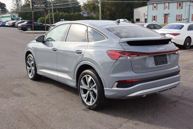 used 2023 Audi Q4 e-tron Sportback car, priced at $27,995