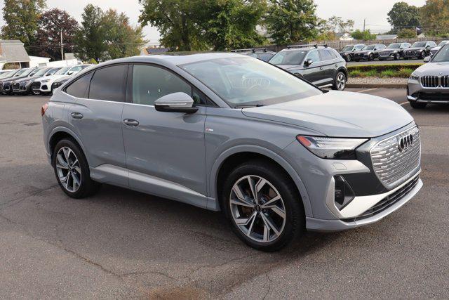 used 2023 Audi Q4 e-tron Sportback car, priced at $27,995