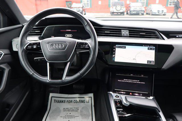 used 2022 Audi e-tron car, priced at $45,995