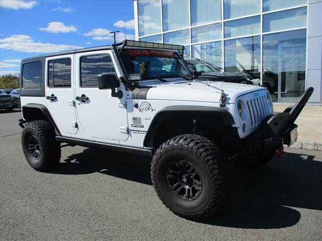used 2015 Jeep Wrangler Unlimited car, priced at $11,875