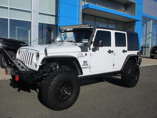 used 2015 Jeep Wrangler Unlimited car, priced at $11,875