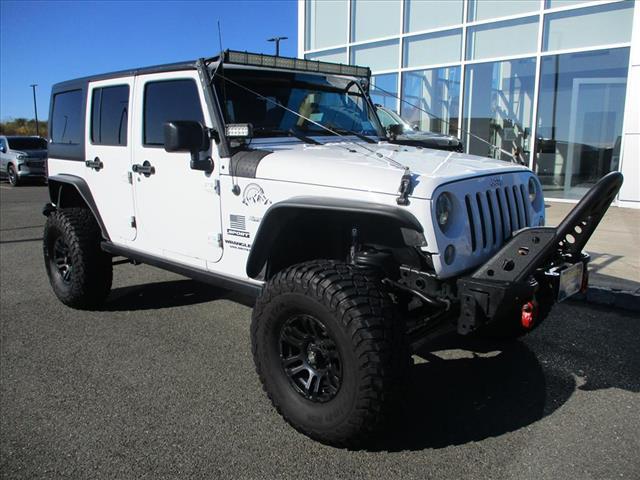 used 2015 Jeep Wrangler Unlimited car, priced at $11,875