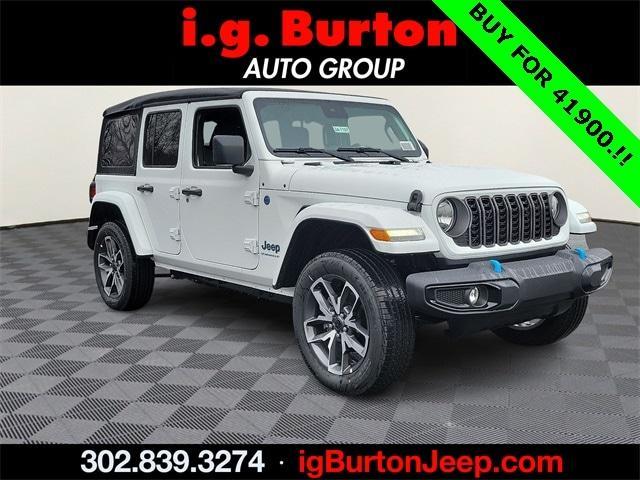 new 2024 Jeep Wrangler 4xe car, priced at $47,989