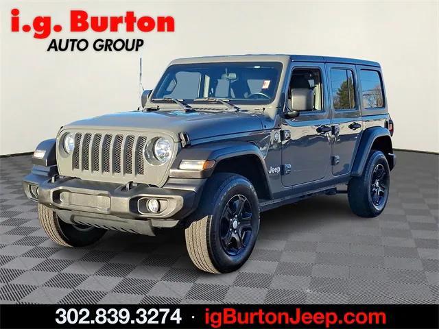 used 2020 Jeep Wrangler Unlimited car, priced at $33,995