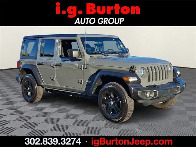 used 2020 Jeep Wrangler Unlimited car, priced at $33,995