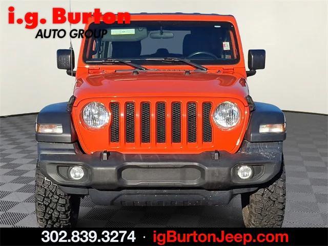 used 2020 Jeep Wrangler Unlimited car, priced at $27,998