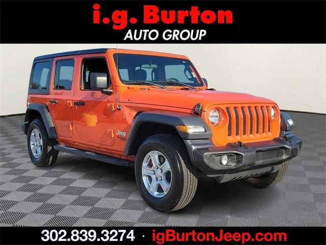 used 2020 Jeep Wrangler Unlimited car, priced at $29,999