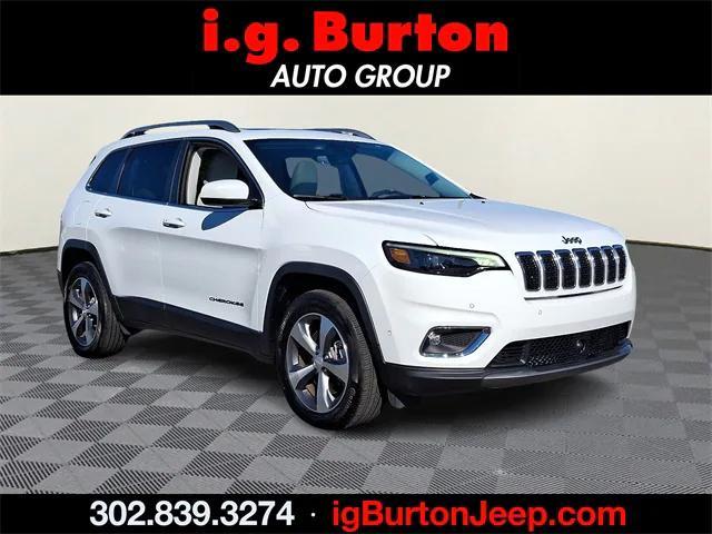 used 2021 Jeep Cherokee car, priced at $25,989