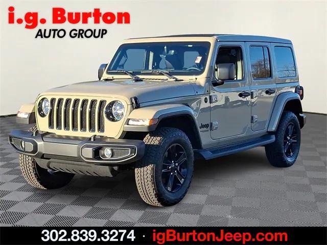 used 2022 Jeep Wrangler Unlimited car, priced at $39,998