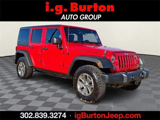 used 2014 Jeep Wrangler Unlimited car, priced at $18,914