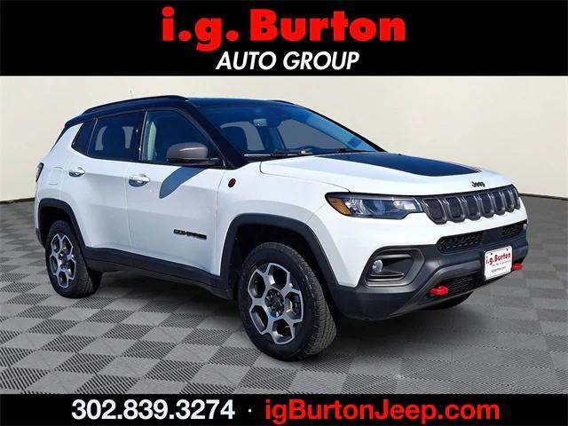 used 2022 Jeep Compass car, priced at $24,583