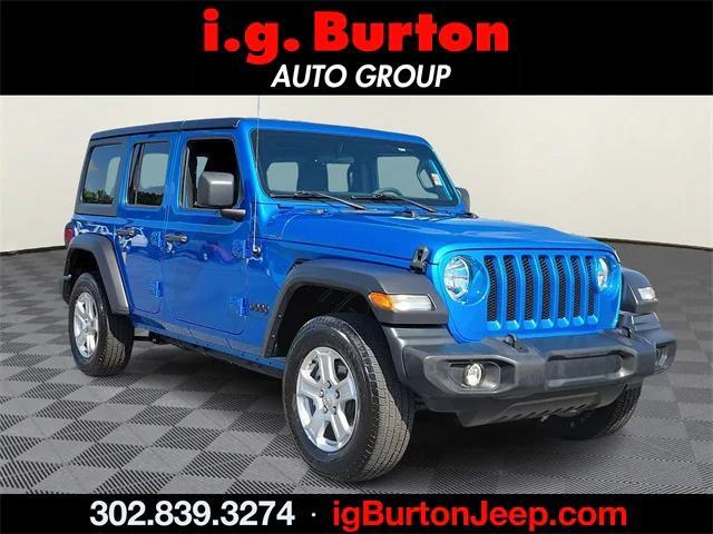 used 2023 Jeep Wrangler car, priced at $31,454