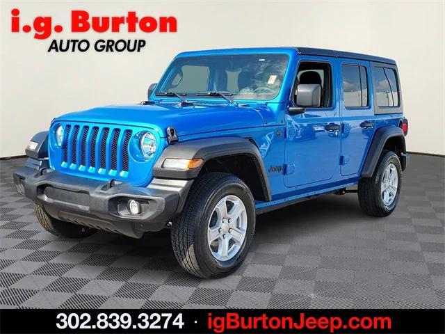 used 2023 Jeep Wrangler car, priced at $29,900