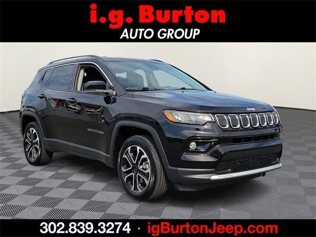 used 2022 Jeep Compass car, priced at $27,900