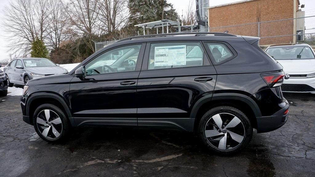 new 2025 Volkswagen Taos car, priced at $27,837