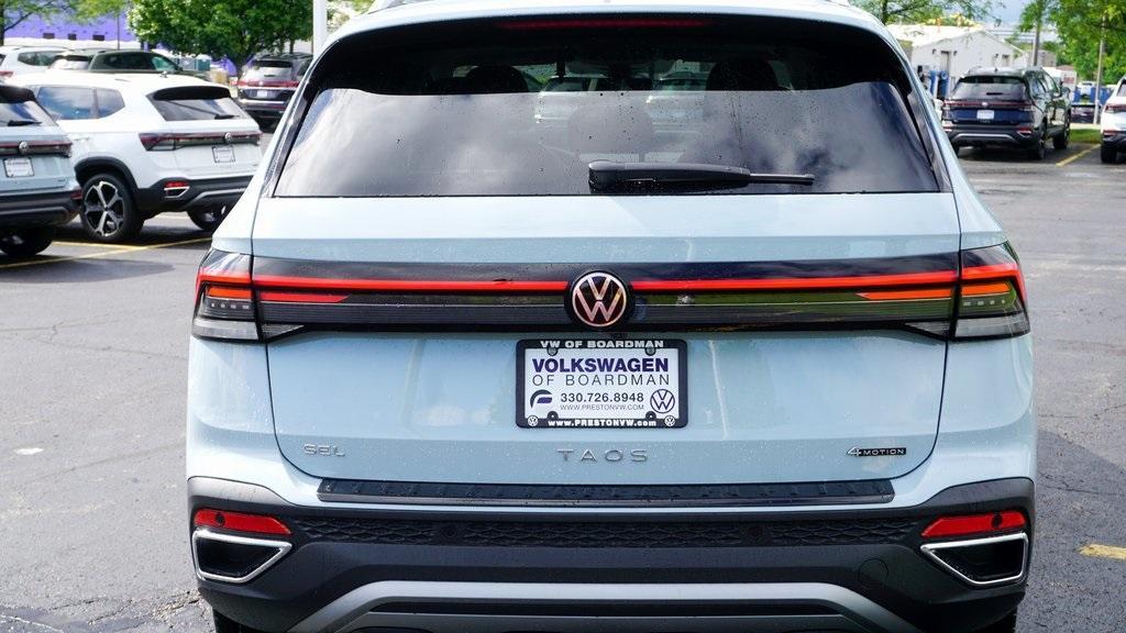 new 2025 Volkswagen Taos car, priced at $38,249