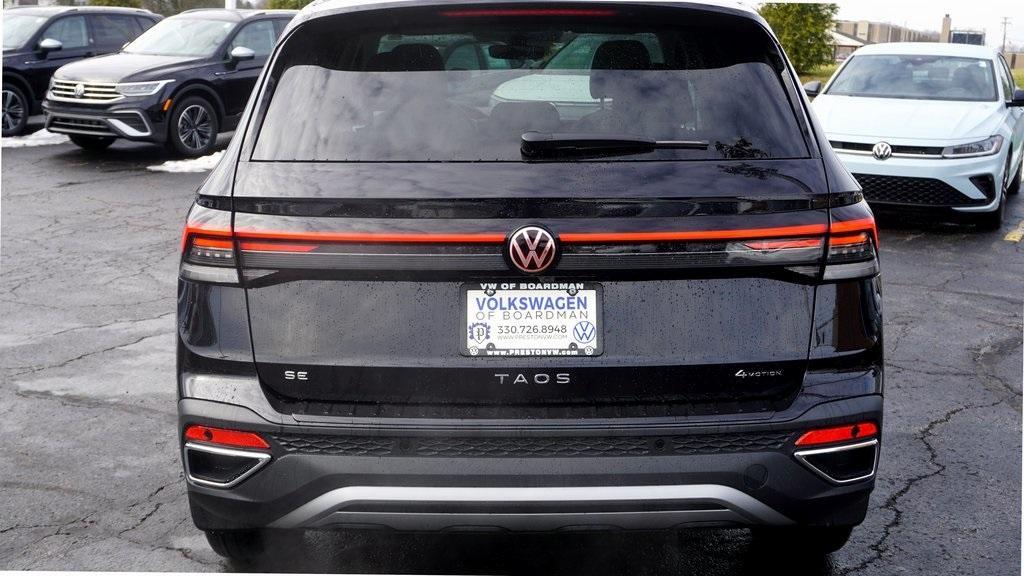 new 2025 Volkswagen Taos car, priced at $32,240