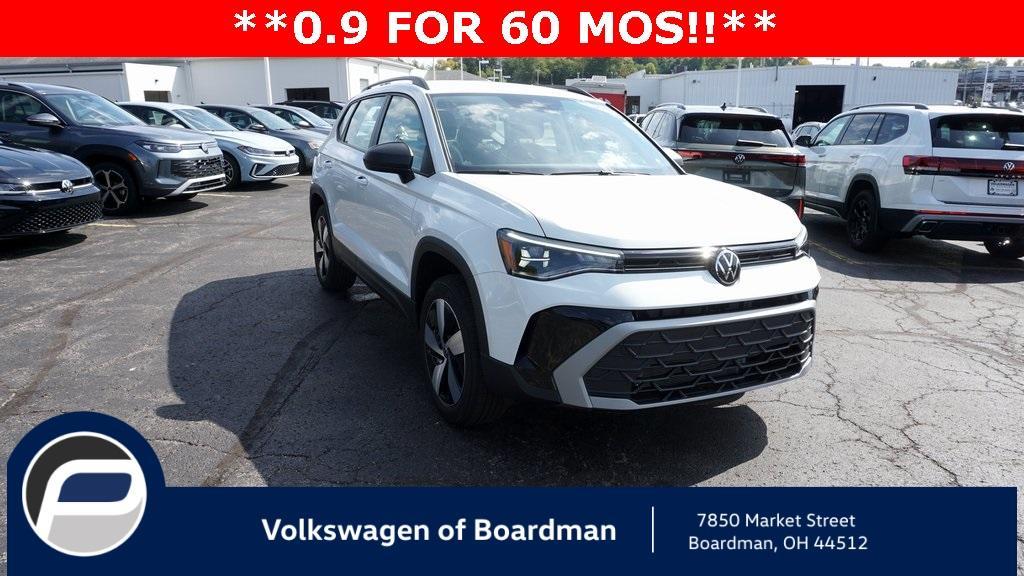 new 2025 Volkswagen Taos car, priced at $28,507