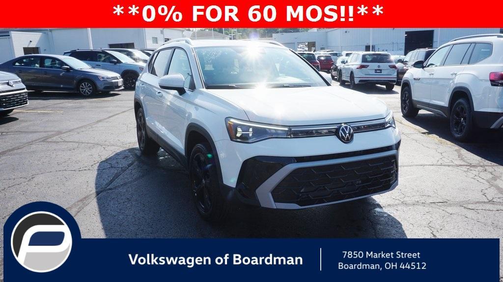 new 2025 Volkswagen Taos car, priced at $36,956