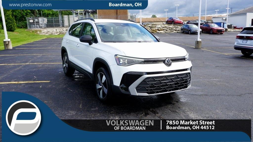 new 2025 Volkswagen Taos car, priced at $28,821