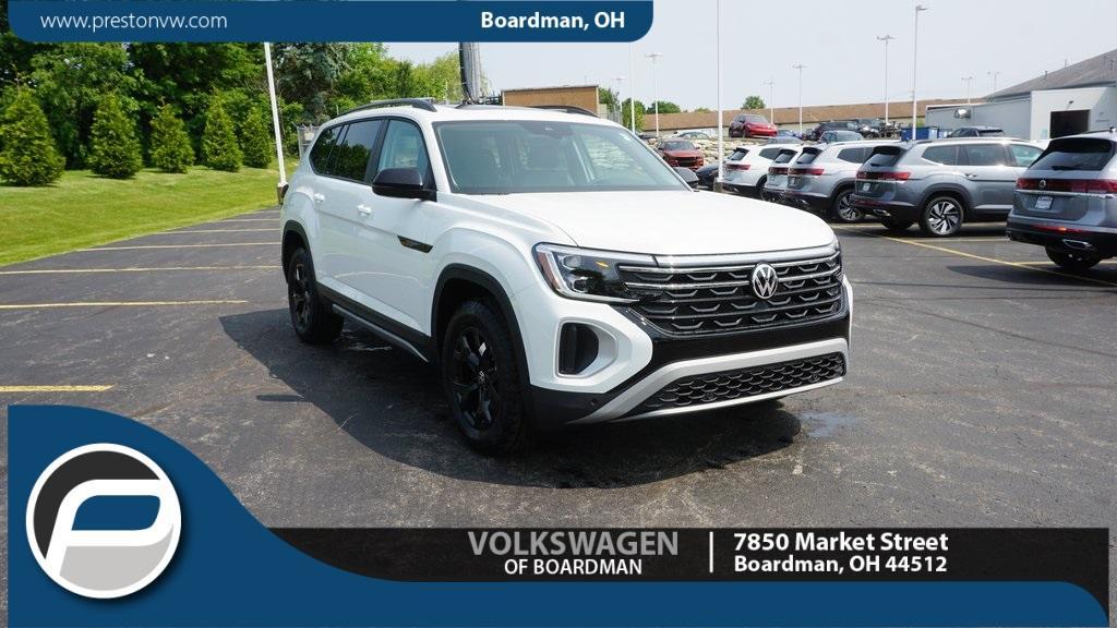 new 2025 Volkswagen Atlas car, priced at $50,049