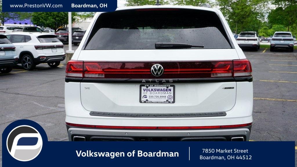 new 2025 Volkswagen Atlas car, priced at $49,819