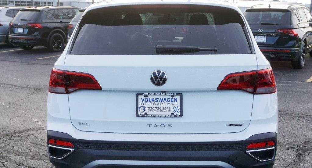 new 2024 Volkswagen Taos car, priced at $34,764