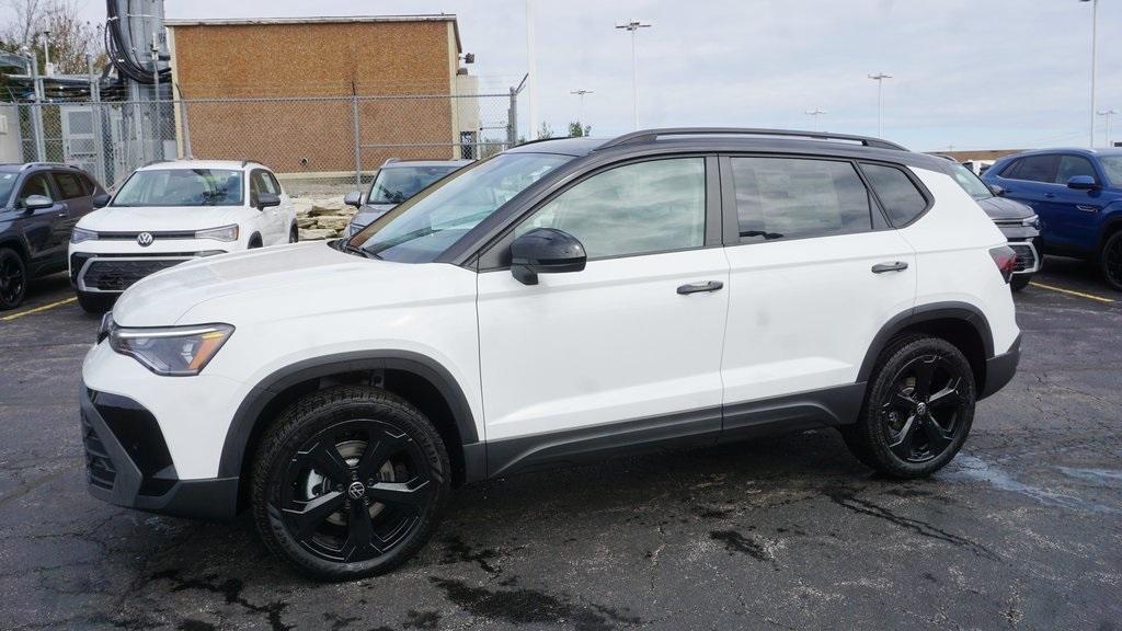 new 2025 Volkswagen Taos car, priced at $34,144