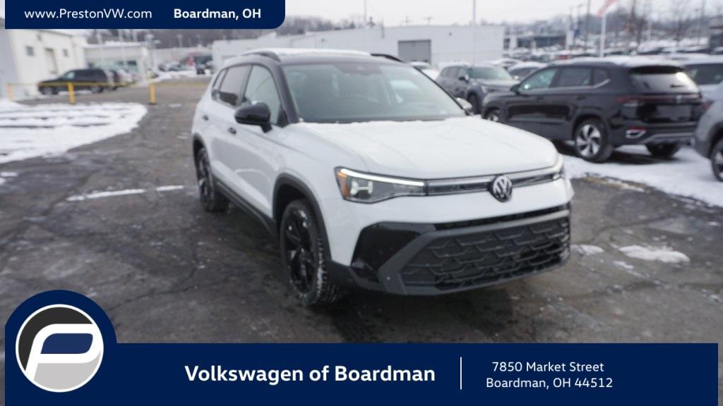 new 2025 Volkswagen Taos car, priced at $32,334