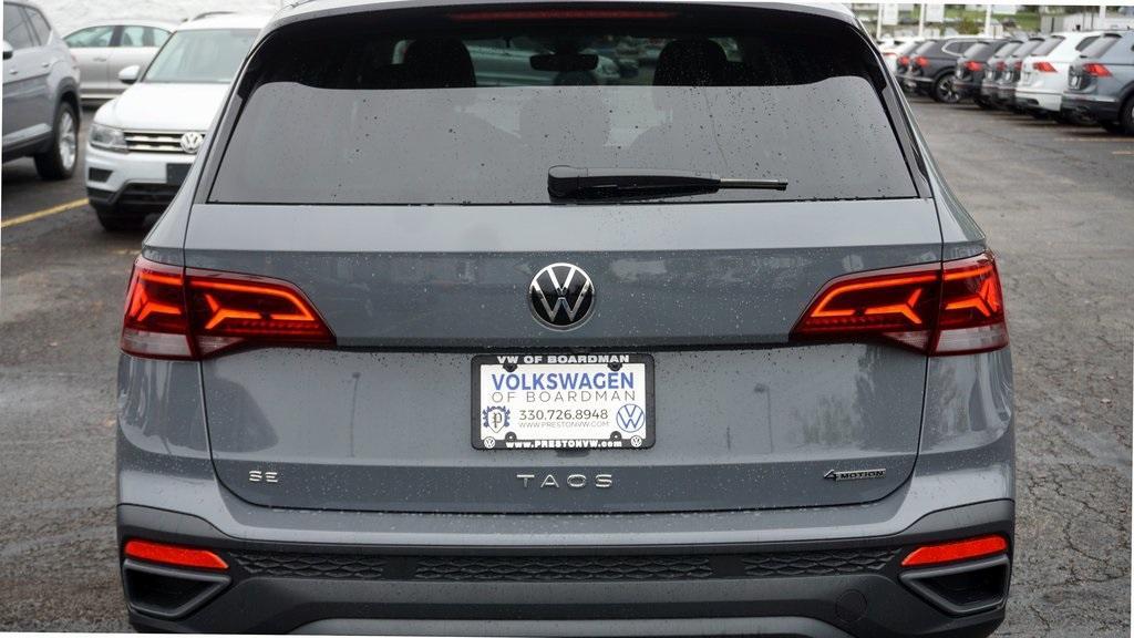 new 2024 Volkswagen Taos car, priced at $33,745