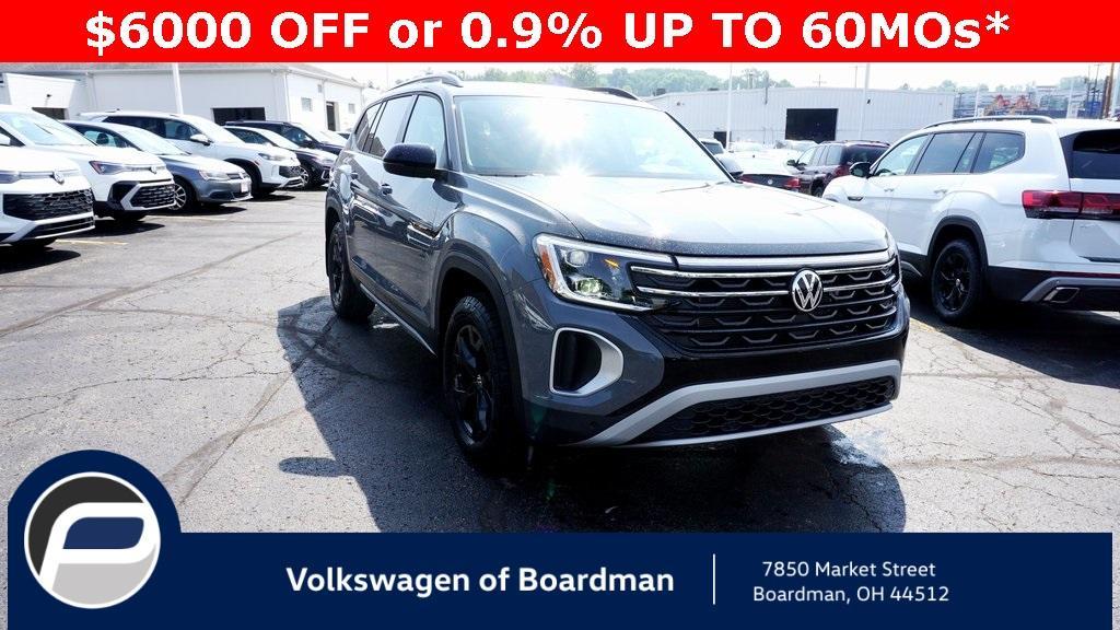 new 2025 Volkswagen Atlas car, priced at $48,401