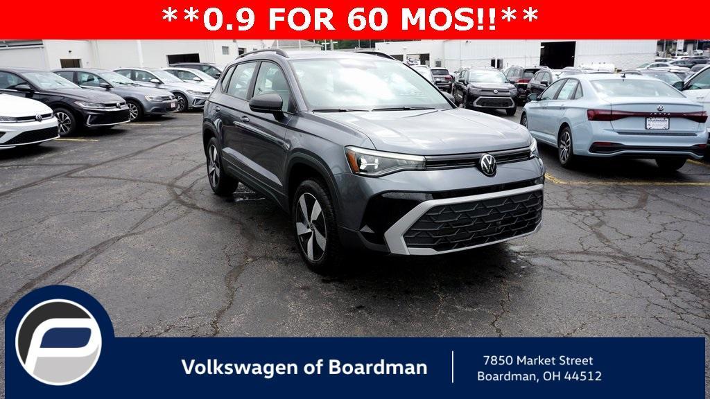 new 2025 Volkswagen Taos car, priced at $28,374