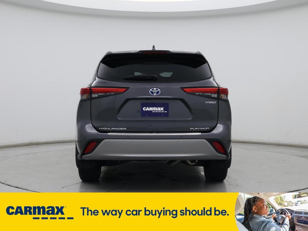 used 2021 Toyota Highlander Hybrid car, priced at $48,998