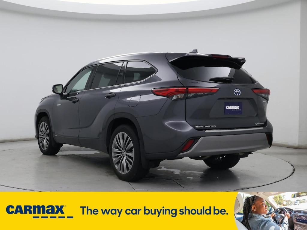 used 2021 Toyota Highlander Hybrid car, priced at $48,998