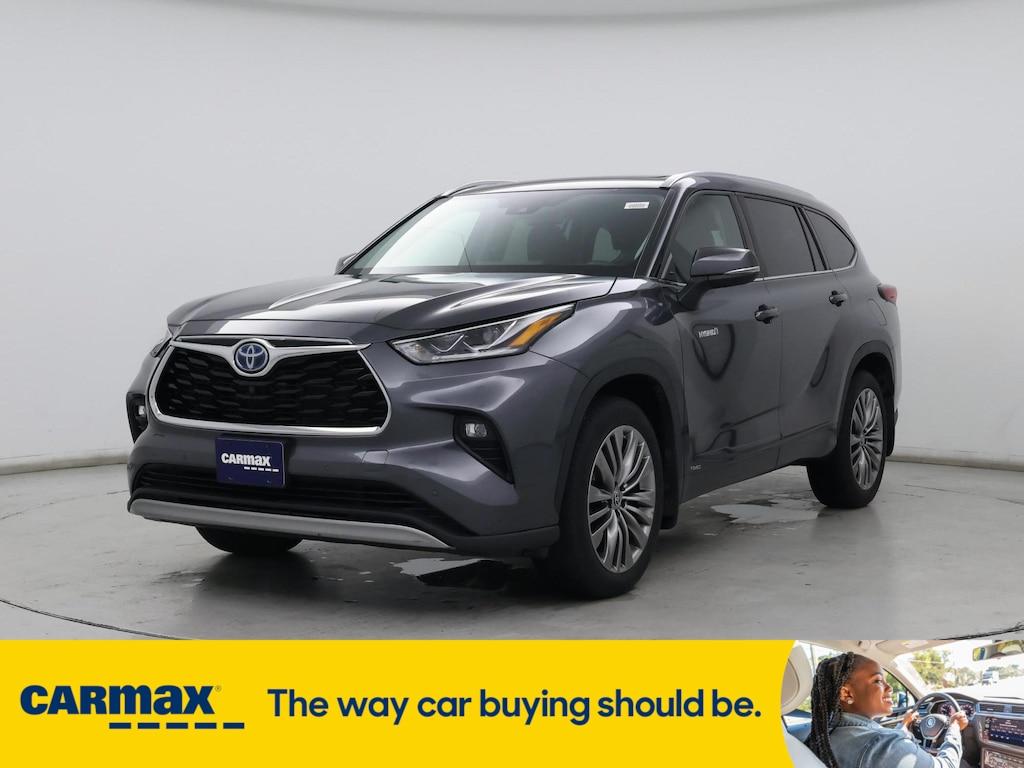 used 2021 Toyota Highlander Hybrid car, priced at $48,998