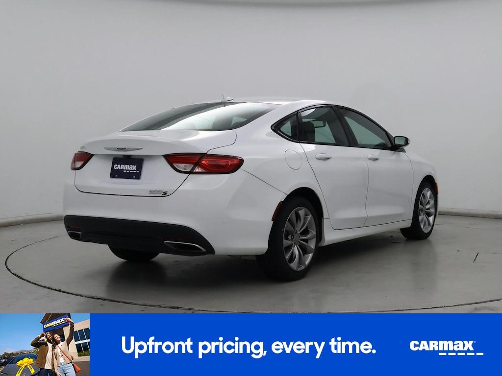 used 2015 Chrysler 200 car, priced at $14,599