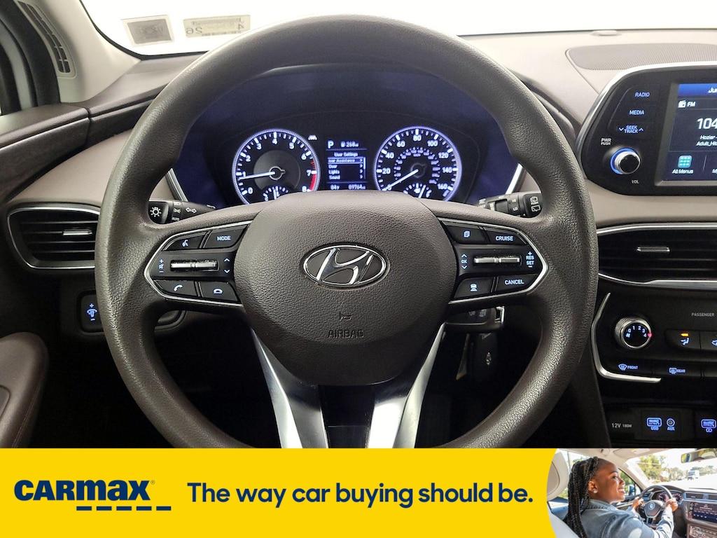 used 2019 Hyundai Santa Fe car, priced at $15,998