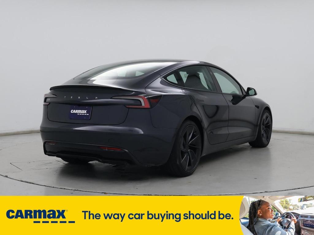used 2025 Tesla Model 3 car, priced at $49,998