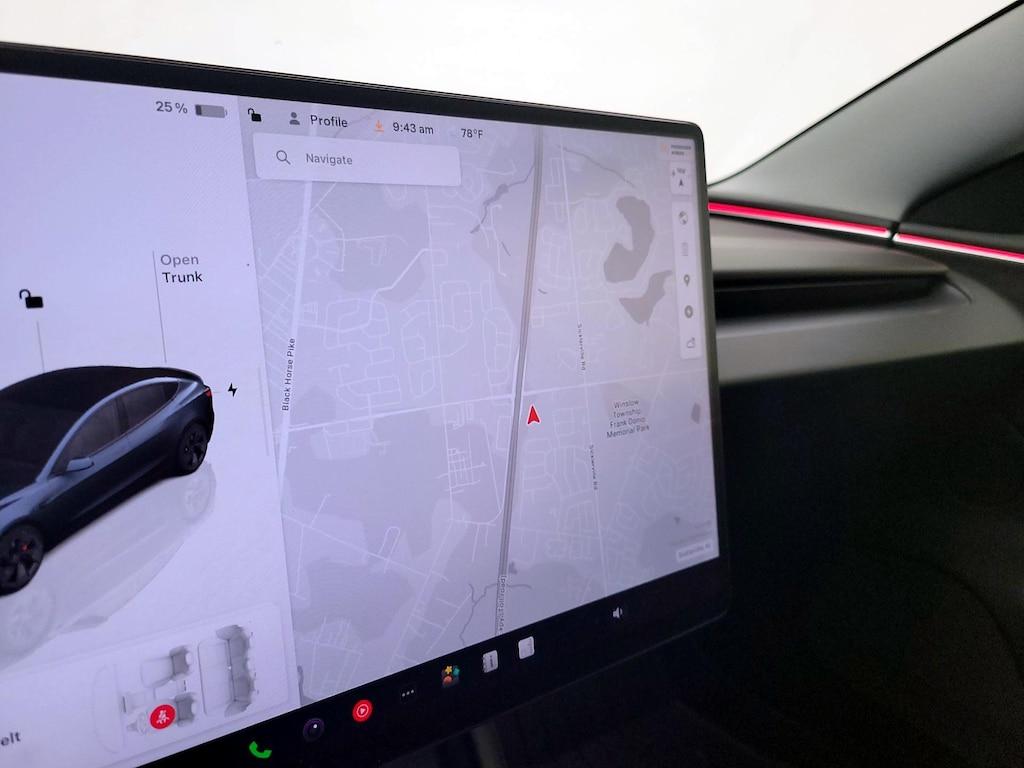 used 2025 Tesla Model 3 car, priced at $49,998
