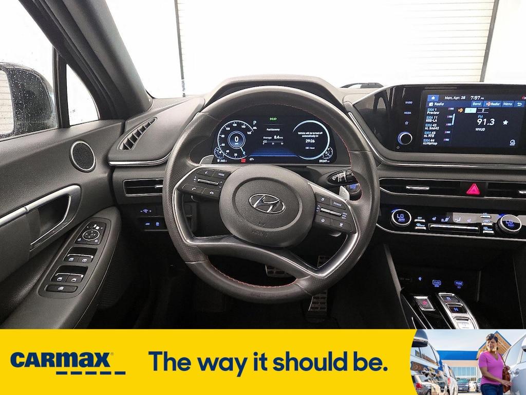 used 2021 Hyundai Sonata car, priced at $20,998