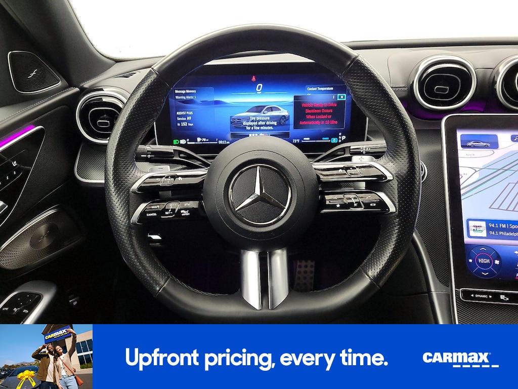 used 2024 Mercedes-Benz C-Class car, priced at $39,998