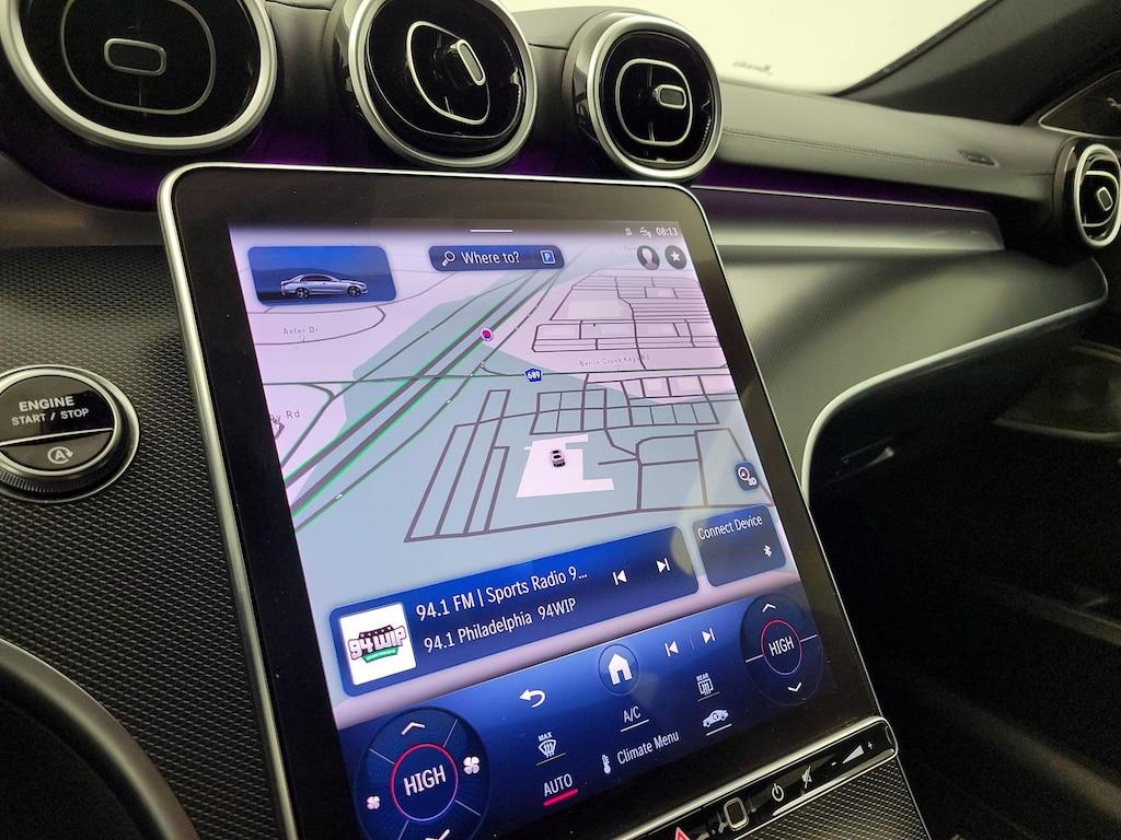 used 2024 Mercedes-Benz C-Class car, priced at $39,998