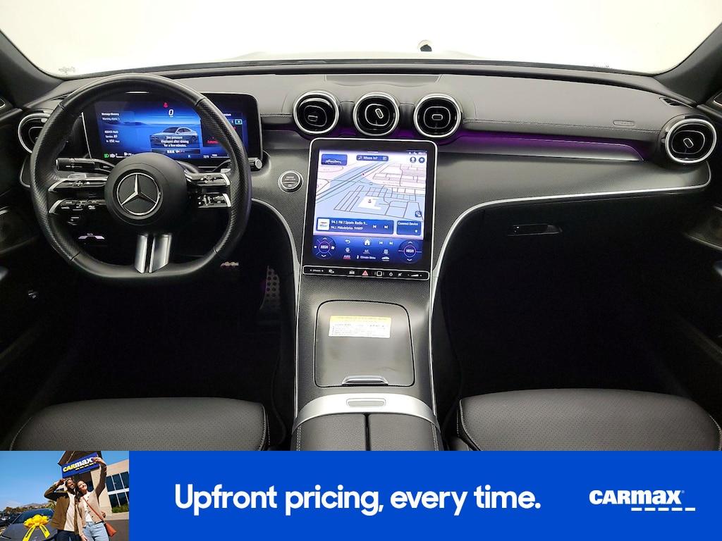 used 2024 Mercedes-Benz C-Class car, priced at $39,998