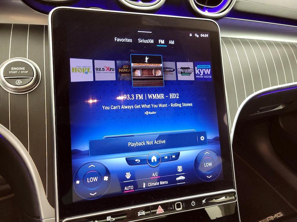 used 2022 Mercedes-Benz C-Class car, priced at $35,998