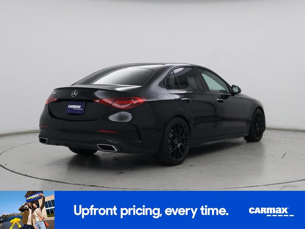 used 2022 Mercedes-Benz C-Class car, priced at $35,998
