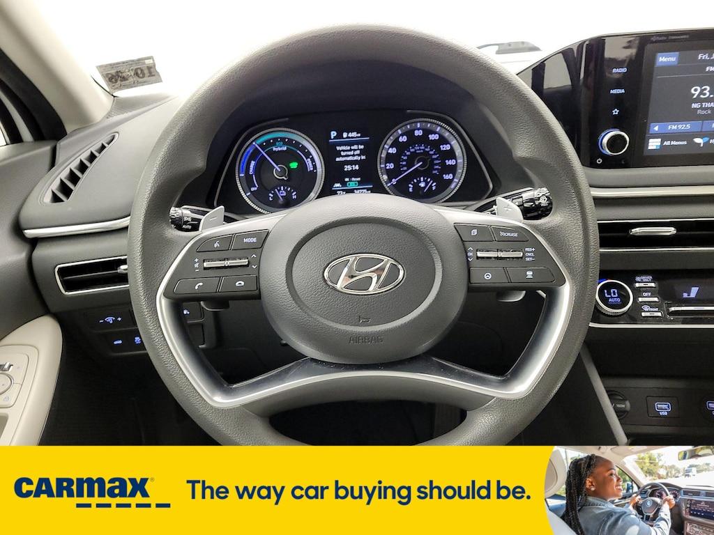 used 2022 Hyundai Sonata Hybrid car, priced at $22,998