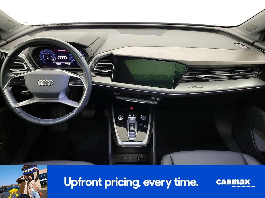 used 2023 Audi Q4 e-tron Sportback car, priced at $33,998