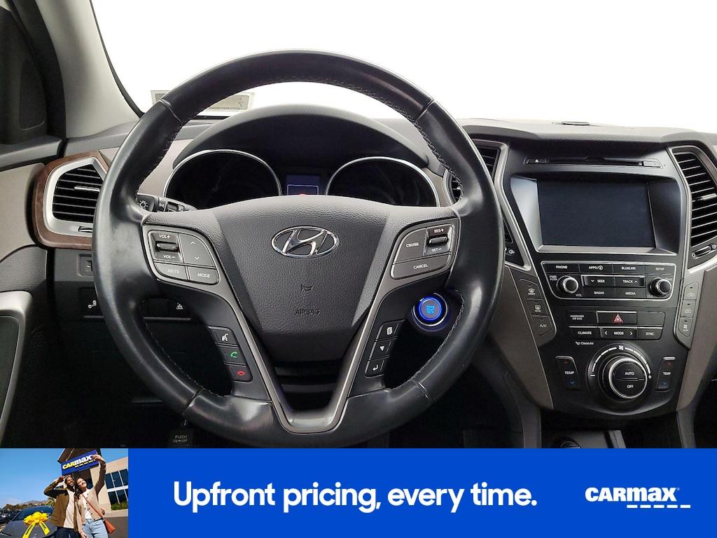 used 2017 Hyundai Santa Fe car, priced at $18,998